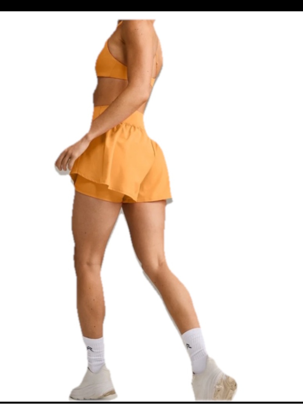 ONER ACTIVE UNIFIEDMOVE™ DOUBLE LAYER SHORTS 5" WITH REFLECTIVE LOGO
 Orange